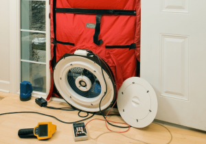 blower door testing supplies